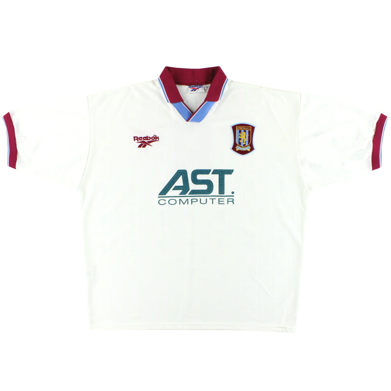 1996-98 Aston Villa Reebok Auswärtstrikot #8 XL