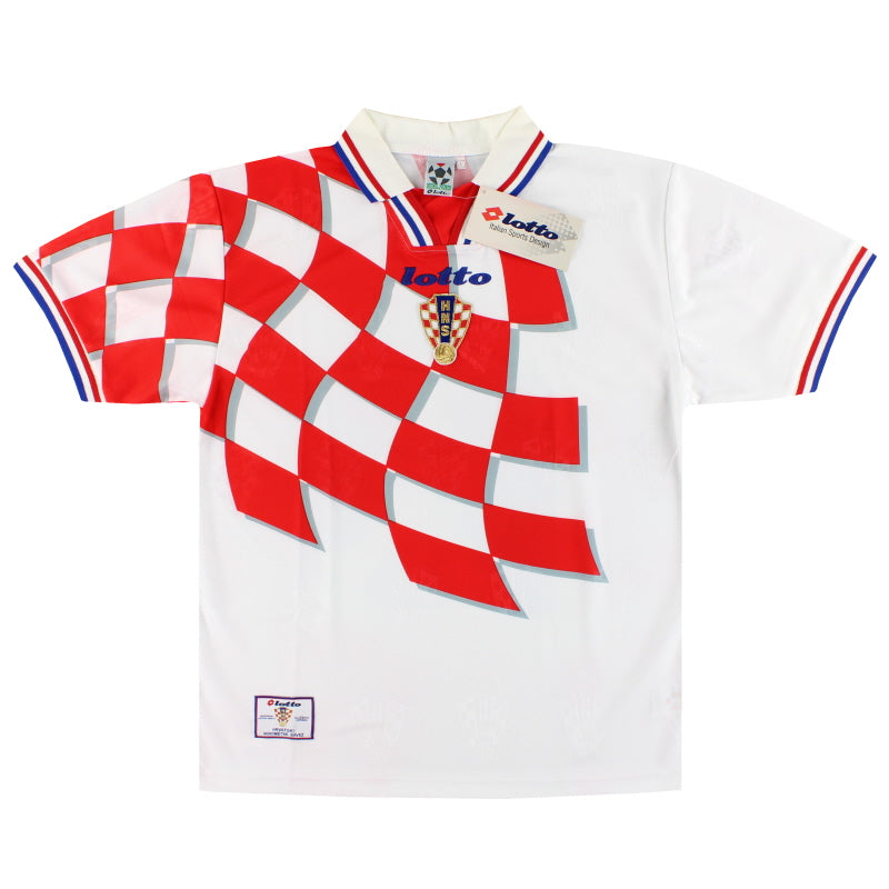 1998-01 Kroatien Lotto Heimtrikot *m/Etiketten* L