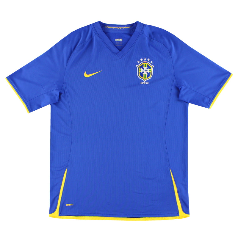 2008-10 Brasilien Nike Auswärtstrikot XXL