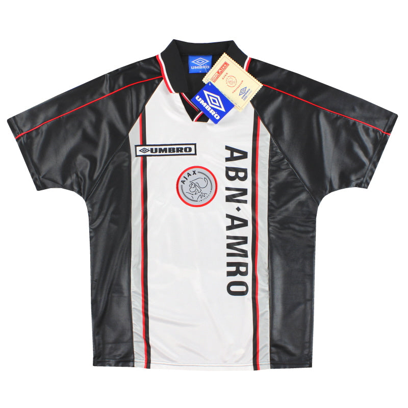 1998-99 Ajax Umbro Auswärtstrikot *mit Etiketten* M