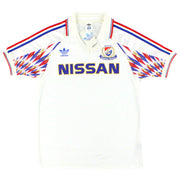 1992 Yokohama F. Marinos adidas Auswärtstrikot *mit Etiketten* M