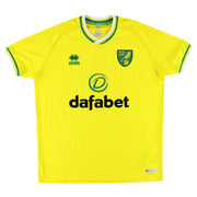 2020-21 Norwich City Errea Heimtrikot M