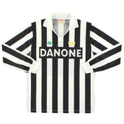 1992-94 Juventus Kappa Heimtrikot Langarm *Neuwertig* M