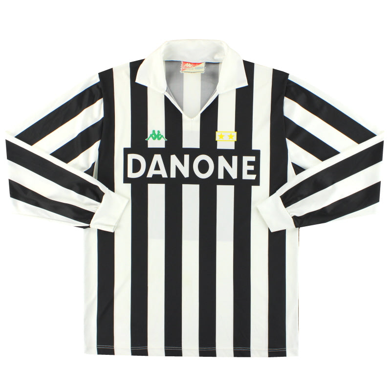 1992-94 Juventus Kappa Heimtrikot Langarm *Neuwertig* M