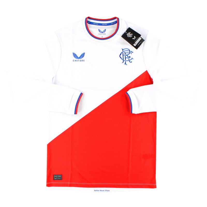2022-23 Rangers Castore Auswärtstrikot Langarm *NEU MIT ETIKETT*
