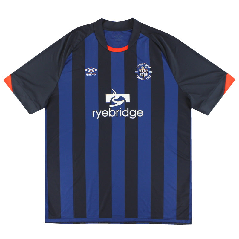 2022-23 Luton Town Umbro Auswärtstrikot *Neuwertig* XXXL
