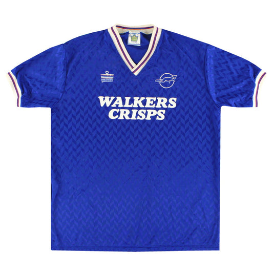 1987-88 Leicester City Admiral Home Shirt *Mint* L/XL