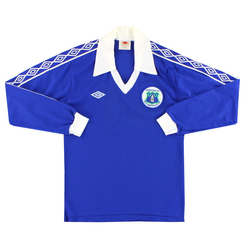 1978-79 Everton Umbro Heimtrikot L/S *BNIB*