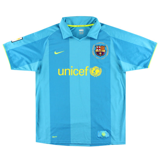 2007-08 Barcelona Nike Away Shirt S