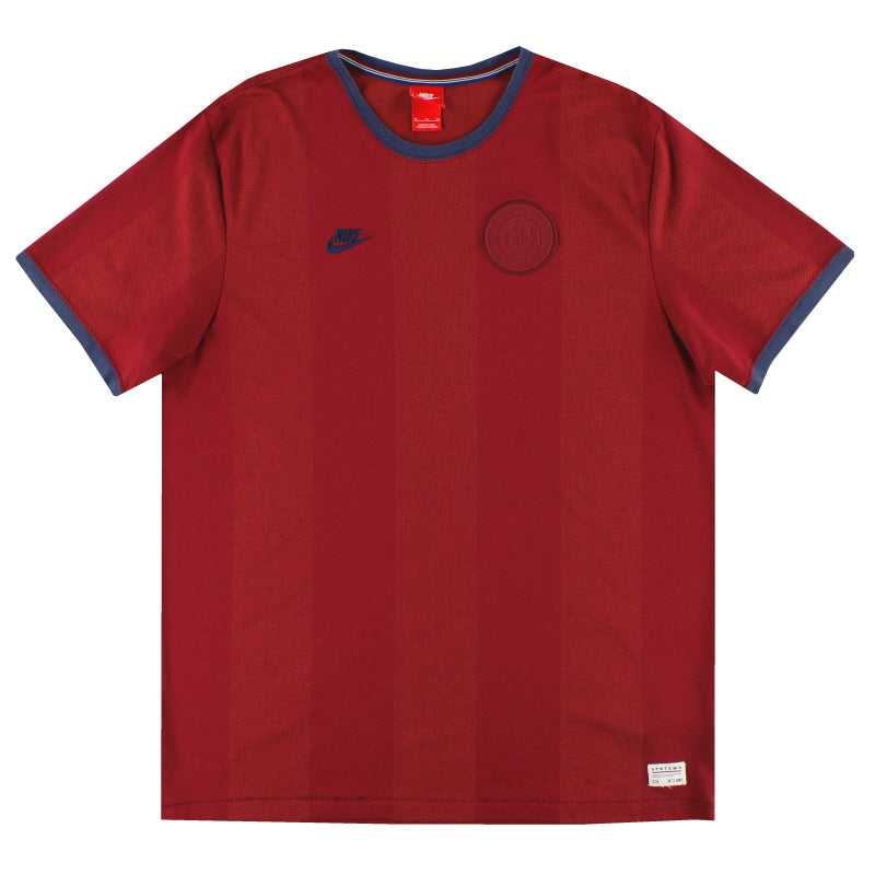 2013-14 Barcelona Nike Retro Freizeit-T-Shirt XL