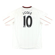 2010-11 Liverpool adidas Auswärtstrikot J.Cole #10 XL