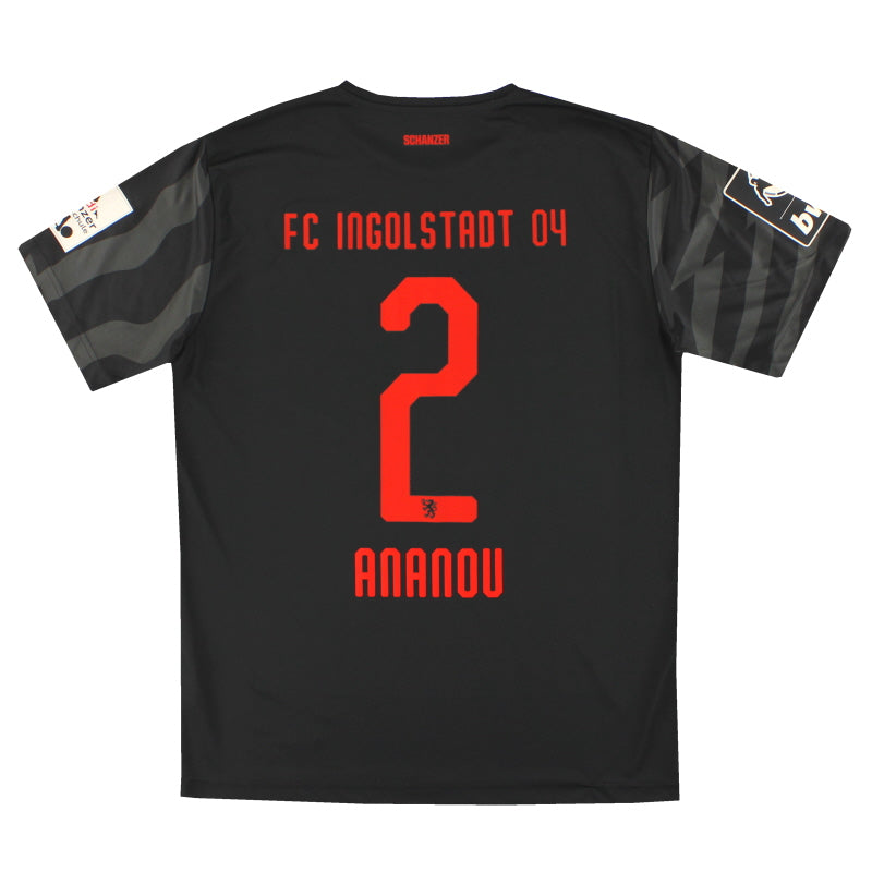 2019-20 FC Ingolstadt Puma Auswärtstrikot Ananou #2 *Neuwertig* L