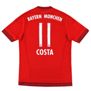 2015-16 Bayern München adidas Heimtrikot Costa #11 M
