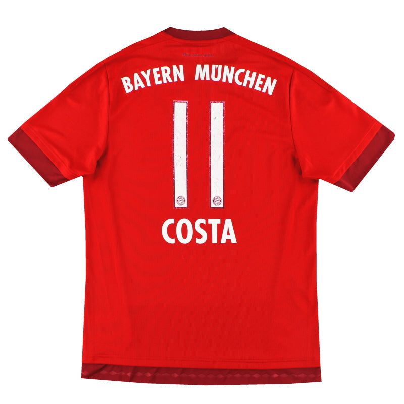 2015-16 Bayern München adidas Heimtrikot Costa #11 M
