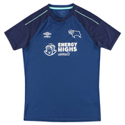 2020-21 Derby County Umbro Auswärtstrikot *Neuwertig* XL