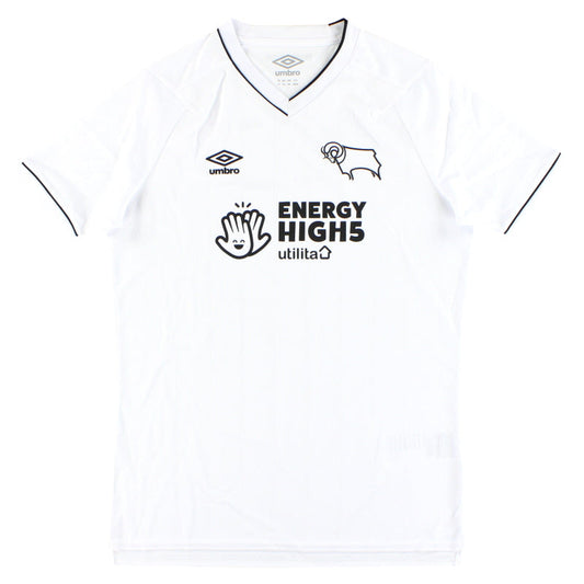 2020-21 Derby County Umbro Home Shirt *As New* M