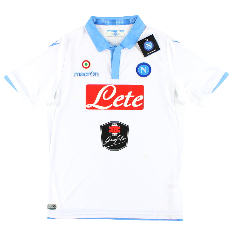 2014-15 Neapel Macron Drittes Trikot *BNIB* XL.Jungen