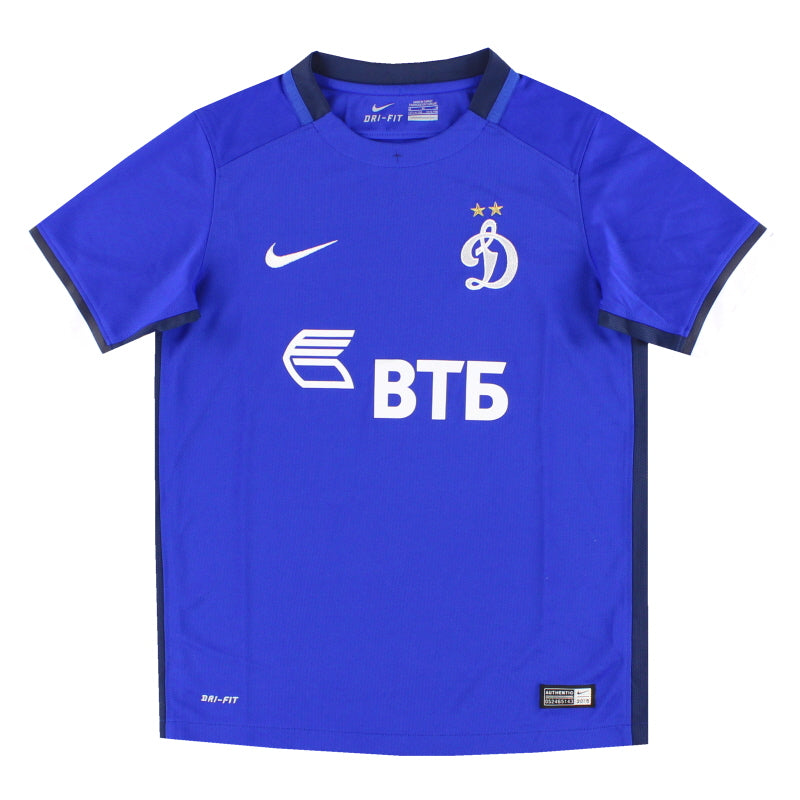 2015-16 Dynamo Moskau Nike Heimtrikot *Neuwertig* M.Jungen