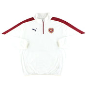 2015-16 Hearts Puma 1/4 Zip Trainingspullover XXL