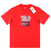 2023-24 Liverpool x Converse 'YNWA' Grafik-T-Shirt *BNIB* M