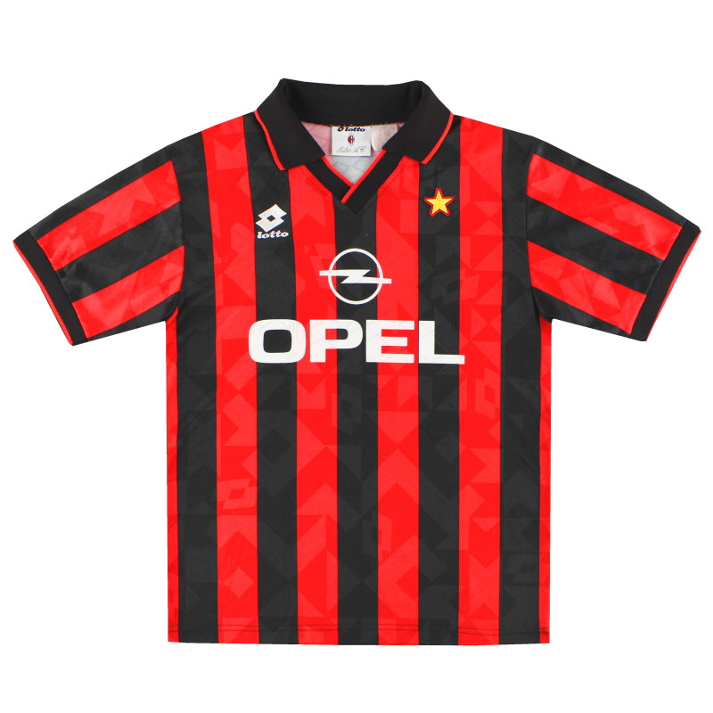 1994-95 AC Mailand Lotto Player Issue Heimtrikot M