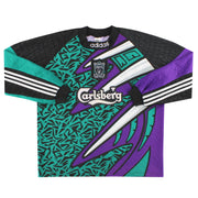 1995-96 Liverpool adidas Torwarttrikot XL
