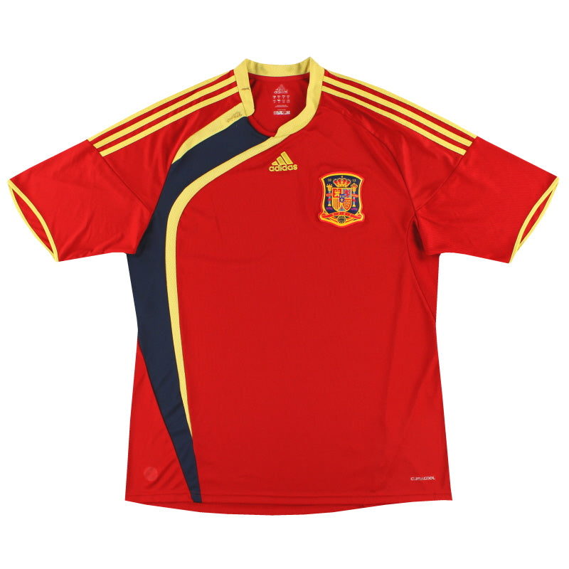 2009 Spanien Confed Cup adidas Heimtrikot XL