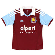2013-14 West Ham adidas Heimtrikot Gr. Jungen S