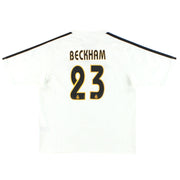 2003-04 Real Madrid adidas Heimtrikot Beckham #23 XL.Jungen