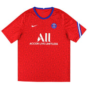 2020-21 Paris Saint-Germain Nike Breathe Vorbereitungs-Trikot *Neuwertig* XL
