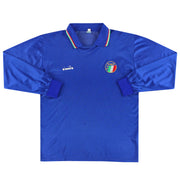 1986-90 Italien Diadora Heimtrikot L/S M