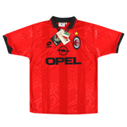 1996-97 AC Milan Lotto Auswärtstrikot *mit Etiketten* XL