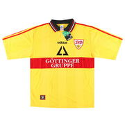 1997-98 Stuttgart adidas Auswärtstrikot *mit Etiketten* XL