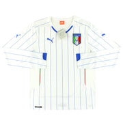 2014-15 Italien Puma Auswärtstrikot L/S *mit Etiketten* XL