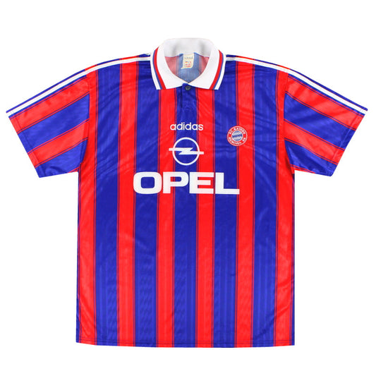1995-97 Bayern Munich adidas 'Signature' Home Shirt M