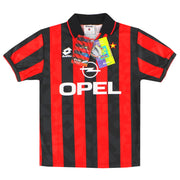 1994-95 AC Mailand Lotto Heimtrikot *mit Etiketten* S