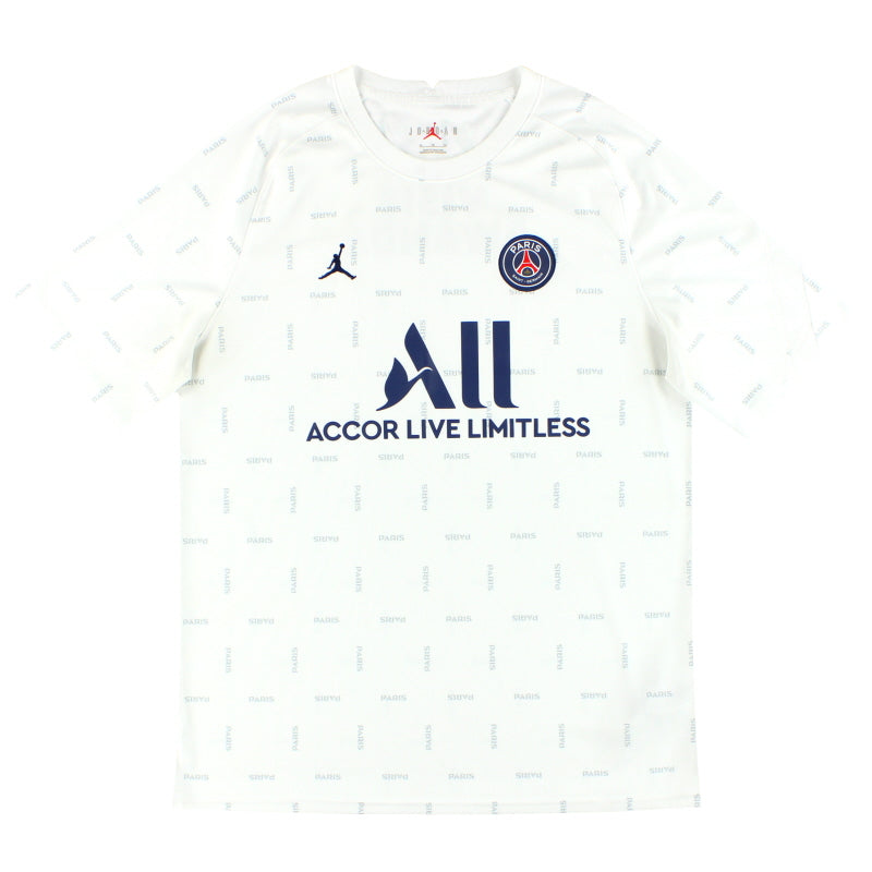 2021-22 Paris Saint-Germain Nike x Air Jordan Viertes Pre-Match Trikot XL