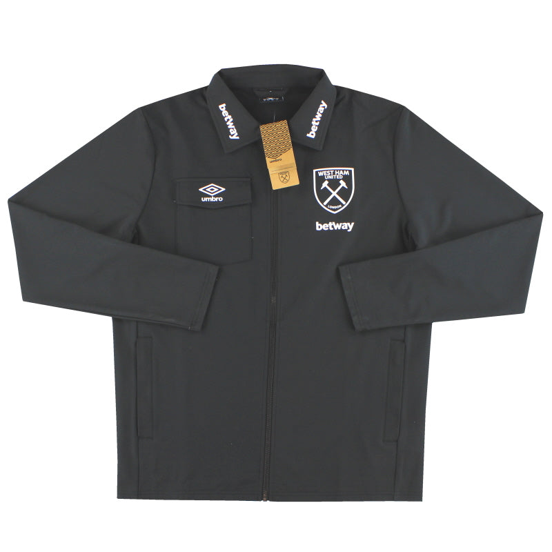 2024-25 West Ham Umbro Präsentationsjacke *Neu m. Etikett* L