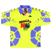 1999 La Liga Estrellas Kappa Heimtrikot L/S *mit Etiketten* XL