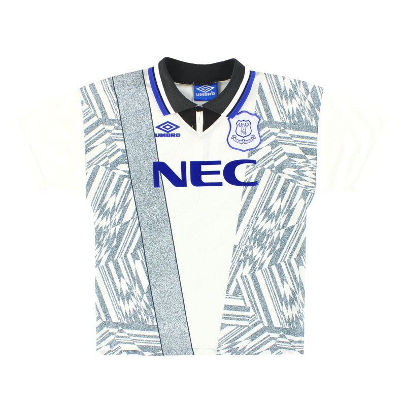 1994-95 Everton Umbro Auswärtstrikot J