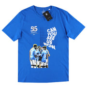 2020-21 Rangers 'Champions 55' Grafik-T-Shirt *OVP* L