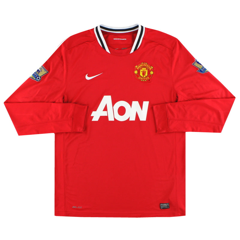 2011-12 Manchester United Nike Home Shirt XL