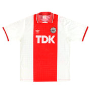 1989-91 Ajax Umbro Heimtrikot XL