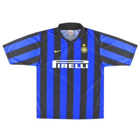 1998-99 Inter Milan Nike Basic Home Shirt *Mint* L