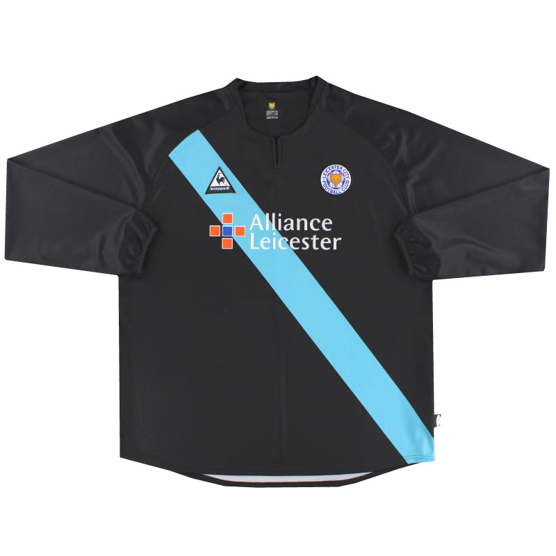 2003-05 Leicester Le Coq Sportif Auswärtstrikot Langarm XXL