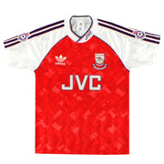 1990-92 Arsenal adidas "Champions" Heimtrikot S