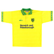 1994-96 Norwich City Mitre Heimtrikot M