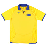 2008 Schweden Umbro Sondertrikot Jubiläum L