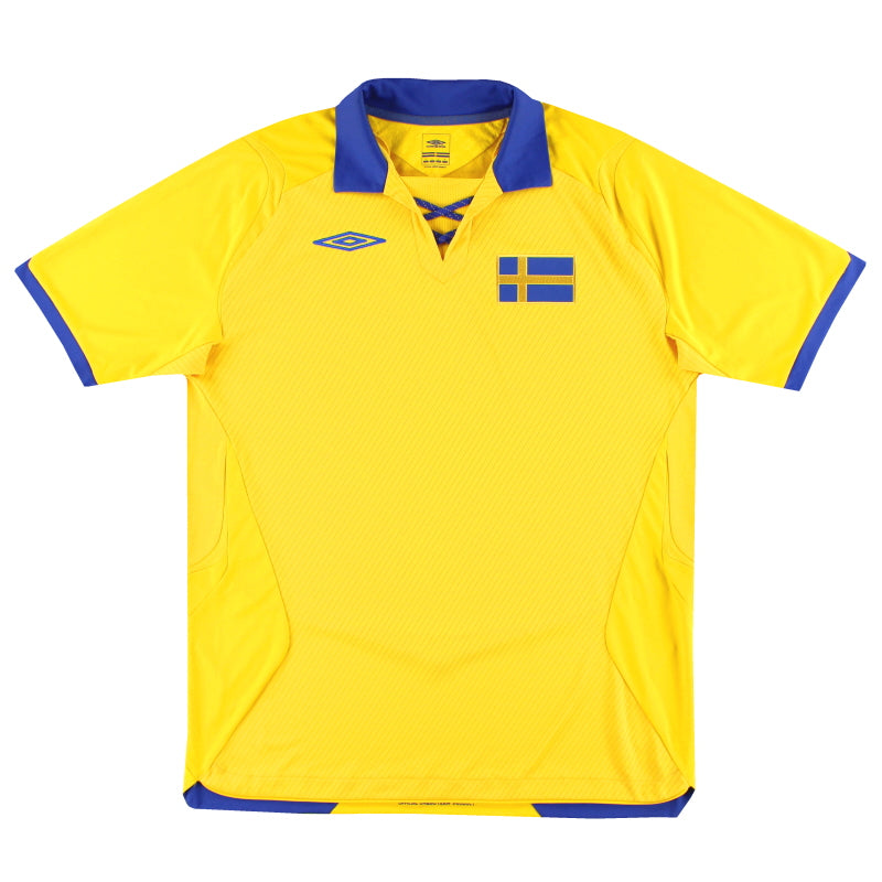 2008 Schweden Umbro Sondertrikot Jubiläum L