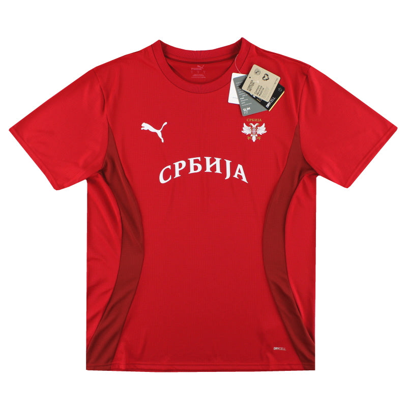 2024-25 Serbien Puma Pre-Match Trikot *BNIB* S